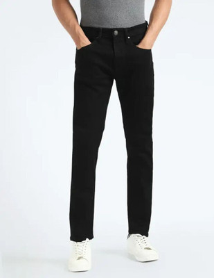 SE GENZ TRENDS Boyfriend Men Black Jeans