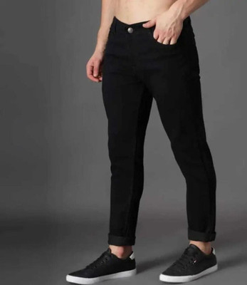 SE GENZ TRENDS Boyfriend Men Black Jeans
