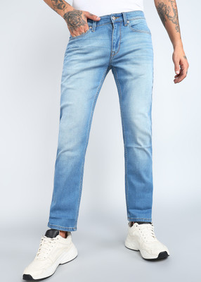 FLYING MACHINE Straight Fit Men Blue Jeans