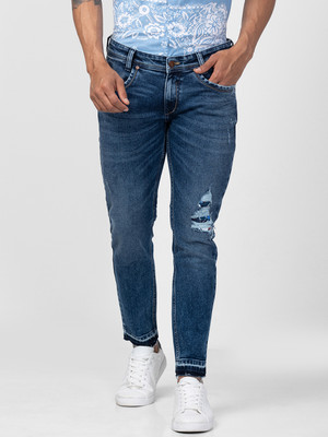 Spykar Slim Men Blue Jeans