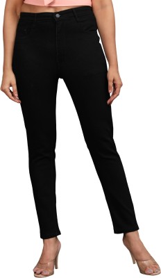 AngelFab Skinny Women Black Jeans