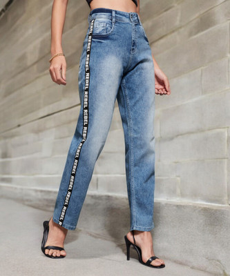 Miss Chase Straight Fit Women Blue Jeans