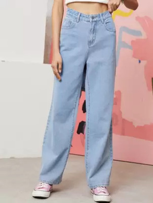 MegaValue Loose Fit Women Light Blue Jeans