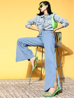 SASSAFRAS Regular Women Blue Jeans