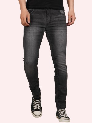 BEG FASHION Slim Men Grey Jeans