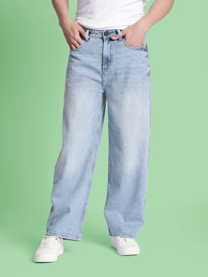 Bene Kleed Loose Fit Men Blue Jeans