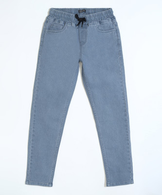 Urbano Juniors Regular Boys Grey Jeans