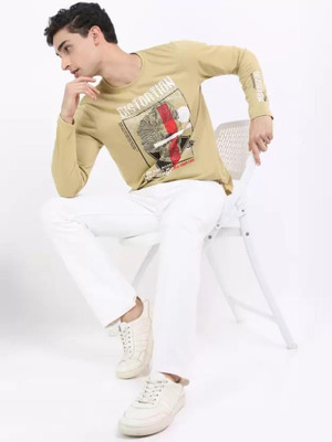 flete Slim Men White Jeans