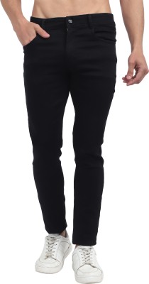 PLOUNGE Slim Men Black Jeans