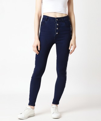 Miss Chase Skinny Women Blue Jeans