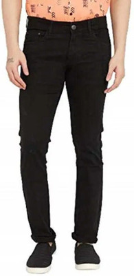 INIVAENE Regular Men Black Jeans