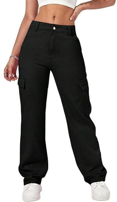 RIDDHI CREATION Regular Women Black Jeans