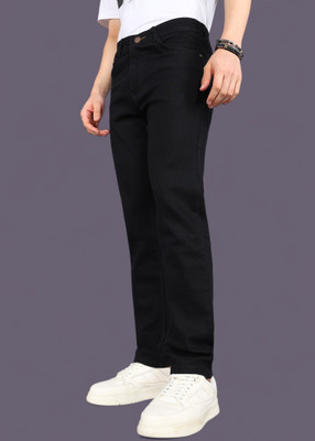 RASSO Slim Men Black Jeans