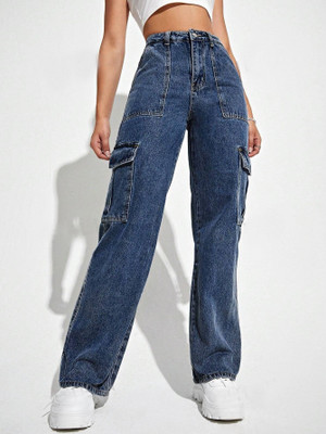 hovac Boot-Leg Women Dark Blue Jeans