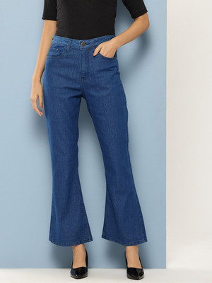 CHEMISTRY Flared Women Blue Jeans