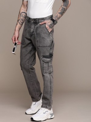 WROGN Regular Men Grey Jeans