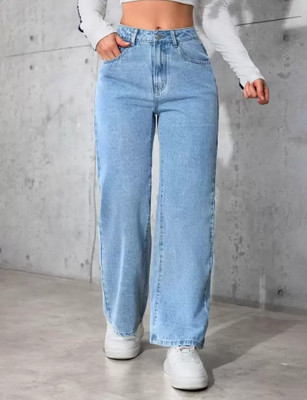 DENIM FIT Regular Women Light Blue Jeans