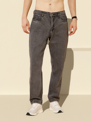 STUDIO NEXX Loose Fit Men Grey Jeans