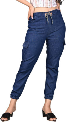 Denton Jogger Fit Women Dark Blue Jeans