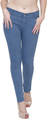 Lufaa Slim Women Blue Jeans