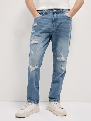 THE BEAR HOUSE Relaxed Fit Men Light Blue Jeans