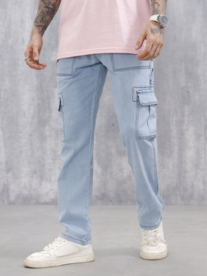 WROGN Loose Fit Men Blue Jeans