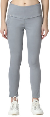 3BUTTERFLIES Skinny Women Grey Jeans