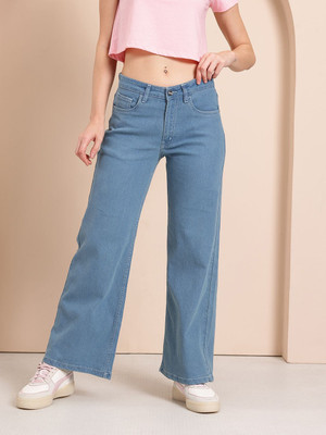 Mast & Harbour Boot-Leg Women Blue Jeans