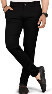 IGS TRADERS Slim Men Black Jeans