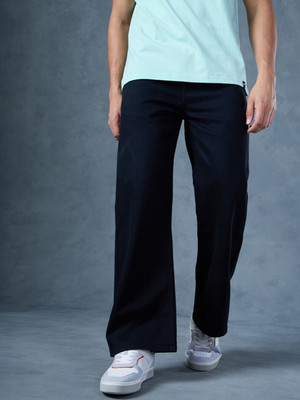 BREXX Relaxed Fit Men Black Jeans