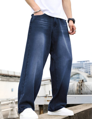 BEN MARTIN Loose Fit Men Dark Blue Jeans