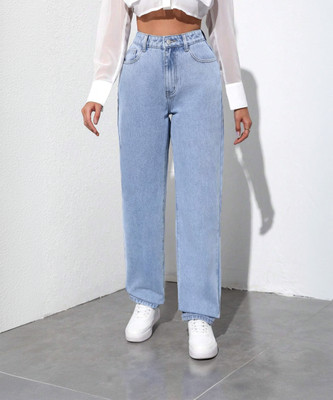 NUCOUTHS Regular Women Light Blue Jeans