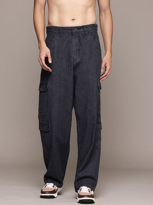 Roadster Relaxed Fit Men Black Jeans