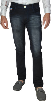 friendly RM Relaxed Fit Men Black, White Jeans