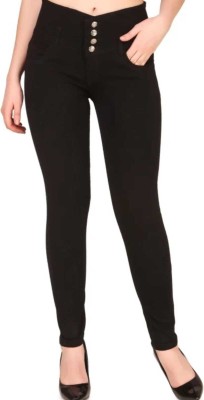 FLAYING Slim Women Black Jeans