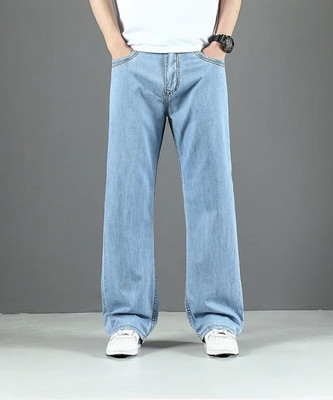 DENIM LOOK Loose Fit Men Light Blue Jeans