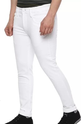 CABRRR Slim Men White Jeans