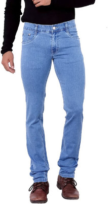 POKHINDA Skinny Men Blue Jeans