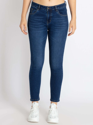 Status Quo Skinny Women Dark Blue Jeans