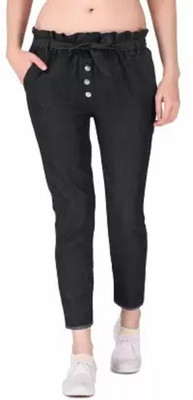 GORIYA Jogger Fit Women Blue Jeans