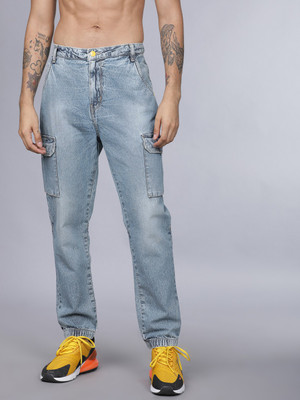 HIGHLANDER Jogger Fit Men Light Blue Jeans