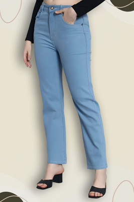 GOLD-D.A FASHION Relaxed Fit Women Light Blue Jeans