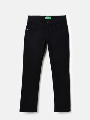 United Colors of Benetton Slim Boys Black Jeans