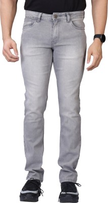 MEGHZ Slim Men Grey Jeans