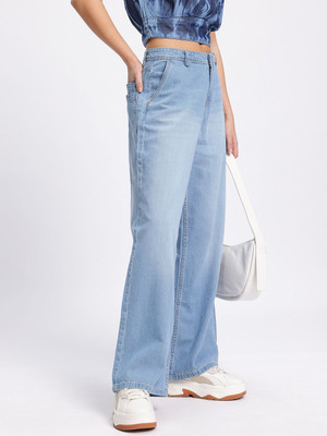 Roadster Straight Fit Women Blue Jeans