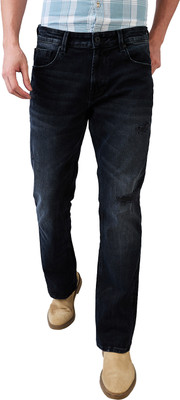 Spykar Regular Men Black Jeans