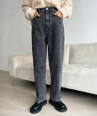 KOTTY Regular Women Dark Grey Jeans