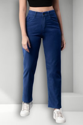 GOLD-D.A FASHION Relaxed Fit Women Dark Blue Jeans