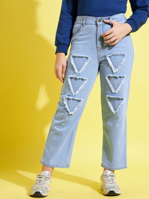 Noh.Voh - SASSAFRAS Kids Regular Girls Blue Jeans