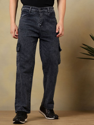 mevan Loose Fit Men Grey Jeans